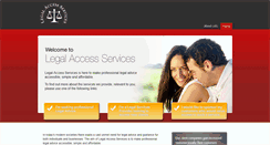 Desktop Screenshot of legalaccess.com.au